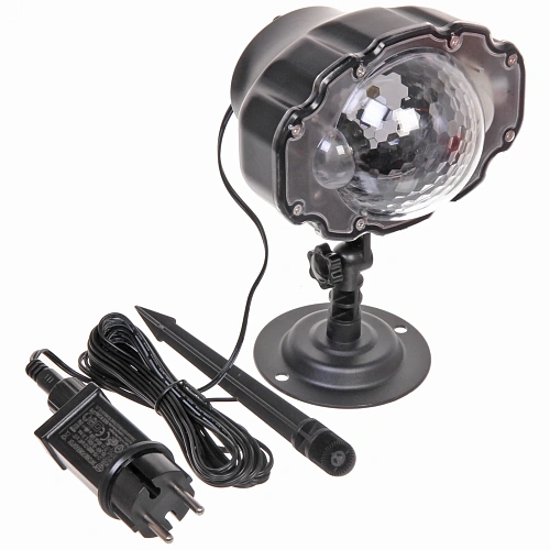 Проектор уличный светодиодный Падающие снежинки  _4