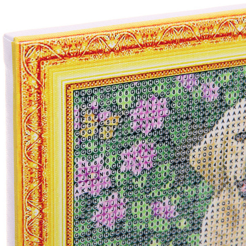 Алмазная мозаика на подрамнике с полным заполнением МИР ЯРКИХ КРАСОК, Филя с милыми друзьями, 2030 см_7