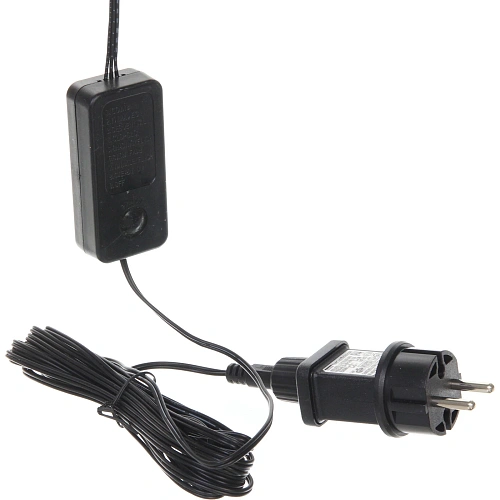 Венок хвойный Волшебные переливы d-40 см светодиодный, Теплый белый_6