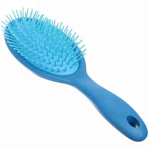 Расческа массажная Lady Brush, форма овальная, цвет синий, 22,57см (блистер Ultramarine)_6