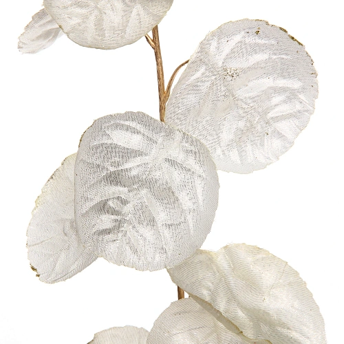 Искусственные цветы FLOWERS GLAMOUR 80см Ветка декоративная белая_8