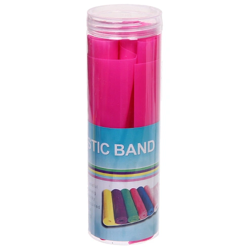 Жгут для йоги 0,45 мм15 см2 м (туба) розовый_3