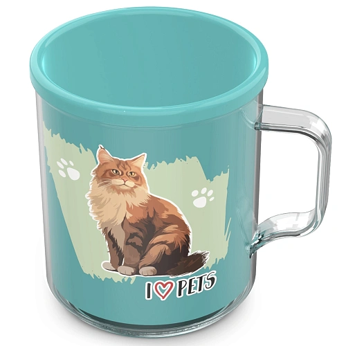 Термокружка 0,4л Кошки С552_7