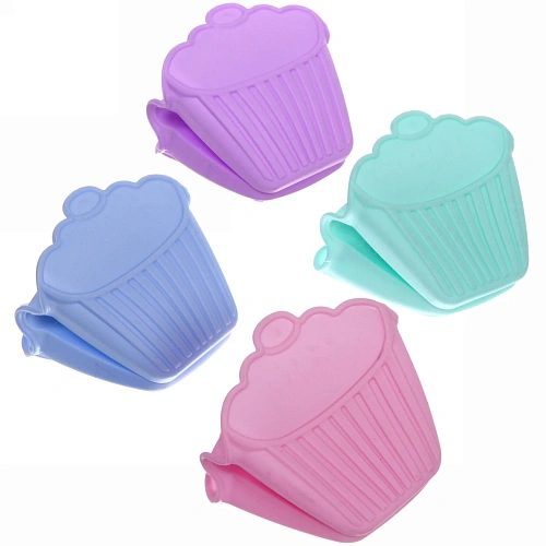 Прихватка силиконовая "Macarons" Маффин 10см✦