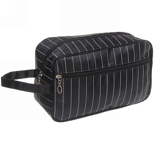 Косметичка "Classic style", цвет черный, 25*15*9см
