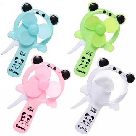 Вентилятор  "Панда" 14,5 см, микс цветов