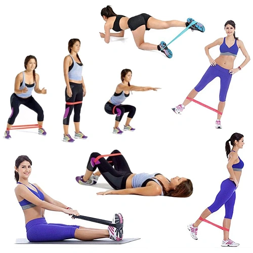 Резинка для фитнеса Wellness 32 мм (15-40 кг), микс цветов_13