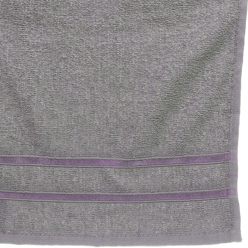 Полотенце махровое 3060см LUNA цвет серый 10330 плотность 360грм2_8