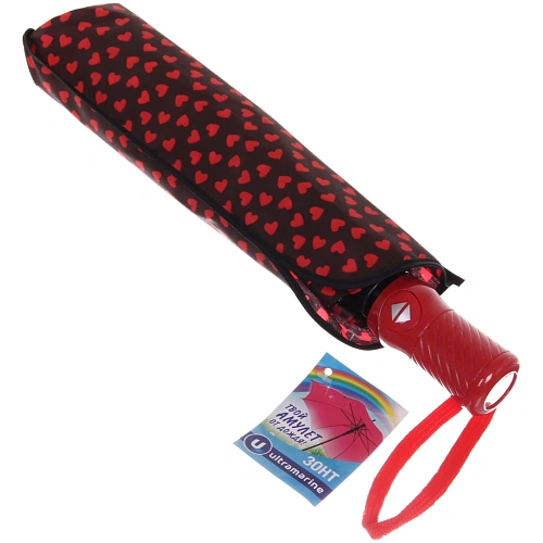 Зонт женский автомат Ультрамарин - Венера, микс 6 цветов, 8 спиц, d-96см, длина в слож виде 28см_56