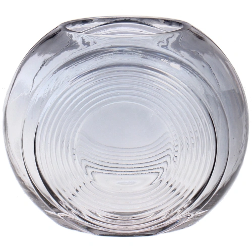 Ваза стеклянная Мальвина 1816см серый_4