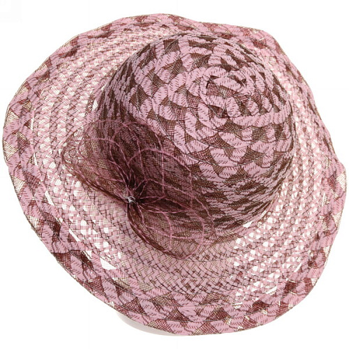 Шляпа женская с широкими полями TiraMiSu- Лорен, микс 4 цвета, р58, ширина полей 9 см_16