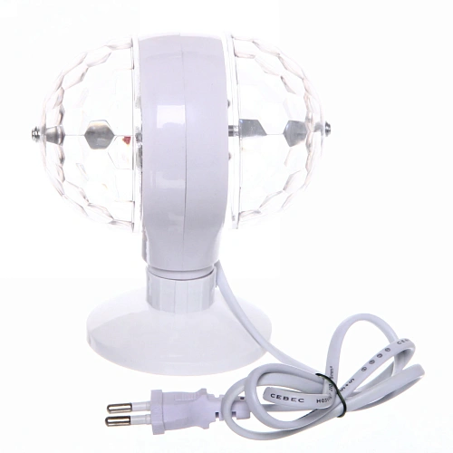 Светодиодный диско шар  Волшебный шар 2х сторон, LED (красный, зеленый, синий)_5