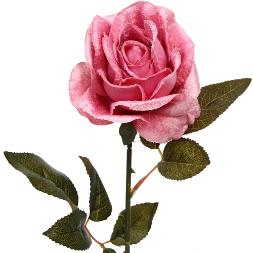 Искусственные цветы FLOWERS MAGIC 53см Роза розовая_7