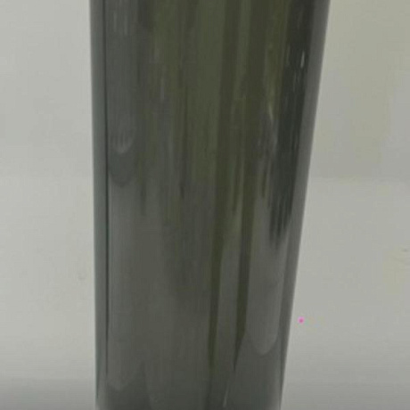 Ваза стеклянная "GREY GLASS" 6*25см, круглая