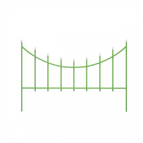 Заборчик садовый "Горизонталь" 60*82*410см (5дет)