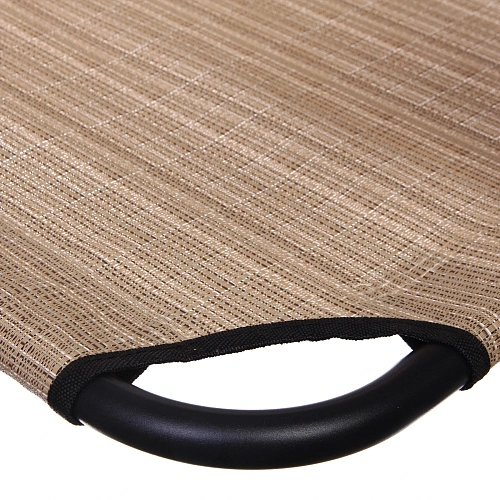 Кресло складное с подлокотниками Люкс, 6264100 см, беж+серый,3 положения_8