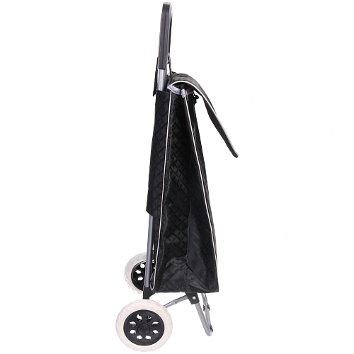 Тележка хозяйственная с сумкой (933326см, колеса 16см,грузоподъемность до 30 кг) черная SYD-16T_4