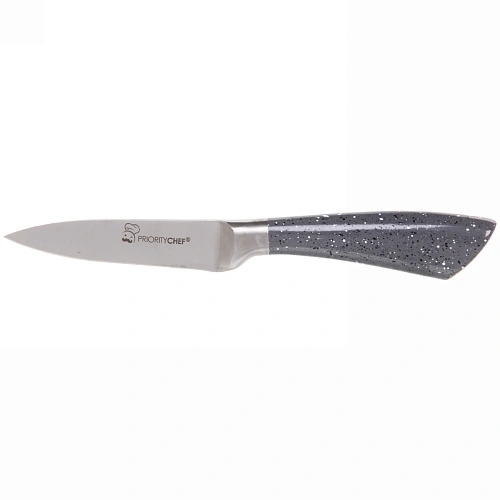 Нож кухонный "Best cook" овощной серая крошка 3,5"