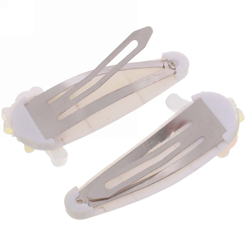 Зажимы для волос детские 2шт Happy smile, фея, микс 4 цвета, 52см _7