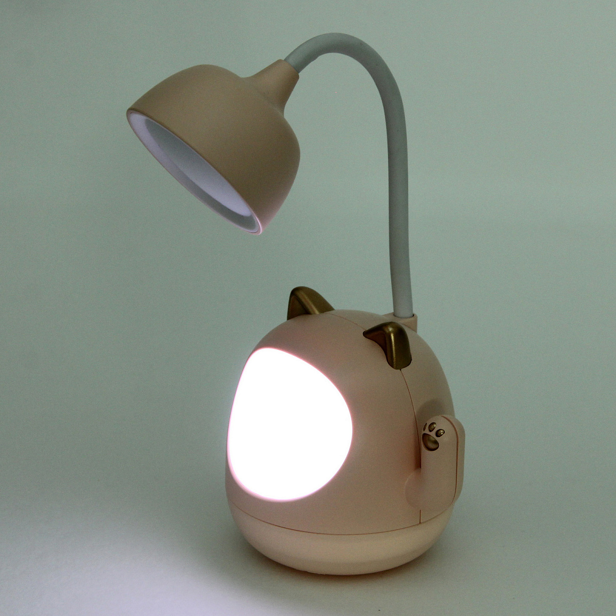 Настольная лампа "Sweet - Котёнок" 9*22.5 см LED, USB 3w 5v, Розовый