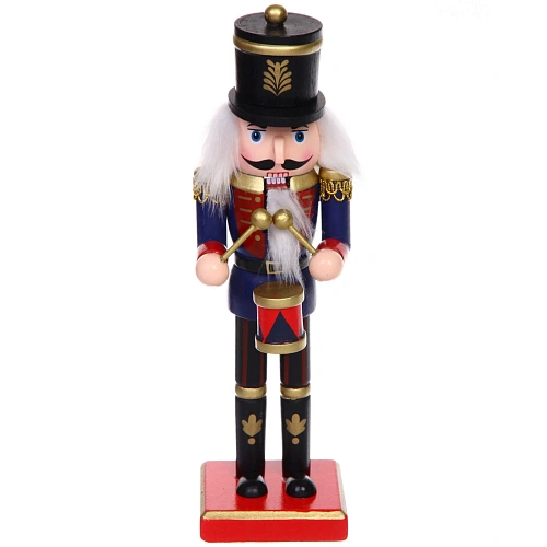 Фигурка новогодняя Щелкунчик - Сказочный солдат 7,56,55 см_3