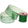 Лента для декорирования "Сказка" 6,3 см, 2,7 м, Изумруд
