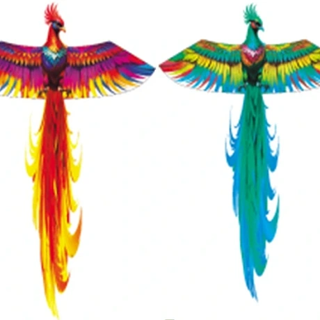 Воздушный змей "Сказочная птица" 140*60 см, микс