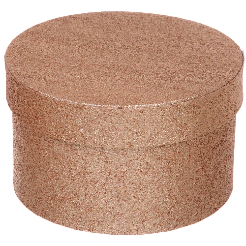Коробка подарочная "Glow" 13,4*8 см, Rose gold
