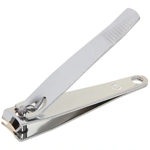 Кусачки для ногтей "Классика" цвет хром, 7,7*1,4*1,4см (стикер на коробку 12шт)