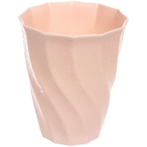 Стакан пластиковый 370мл Волны в наборе 4шт, микс цветов_7