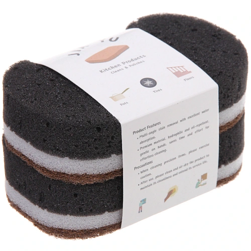 Губка для посуды трехслойная 1383,5 см набор 2 шт_3