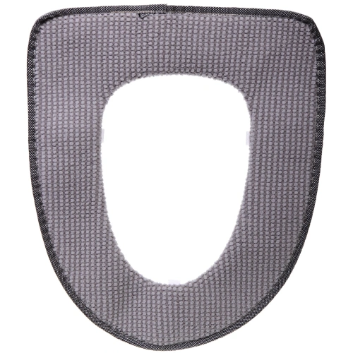 Чехол для сиденья унитаза "Cozy"серый