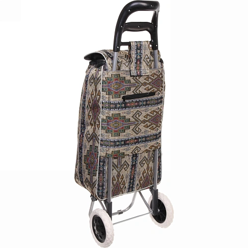 Тележка хозяйственная с сумкой (953033см, колеса 16см,грузоподъемность до 30 кг)  GT-806L_5