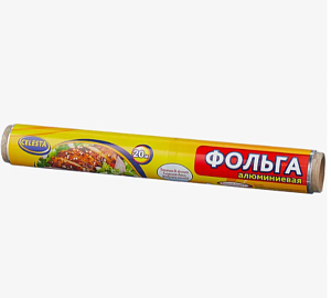 Фольга алюминиевая пищевая "CELESTA" 20м 