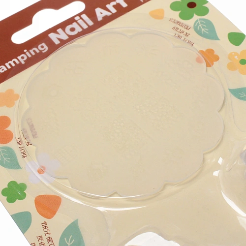 Набор для дизайна ногтей - стемпинг VivA Manicur, пластина ажурная, микс 4 цвета, 1711см_10