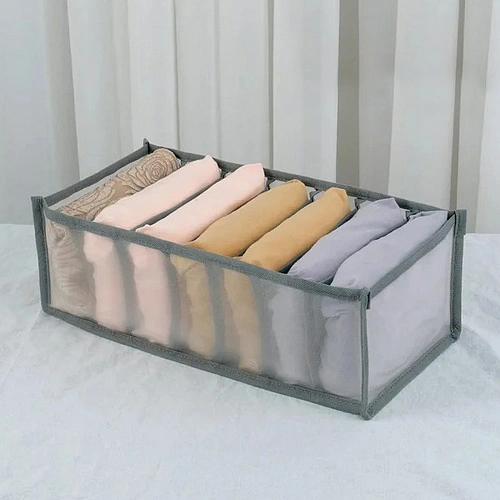 Органайзер - чехол для хранения вещей ИДЕЯДОМА, цвет серый, 7 секций, 361712см_7