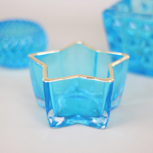 Подсвечник Звездная ночь 105,5 см, Голубой_4