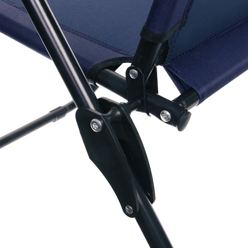 Кресло складное с подлокотниками TFS1608, 546895 см, 3 положения, темно-синий_13