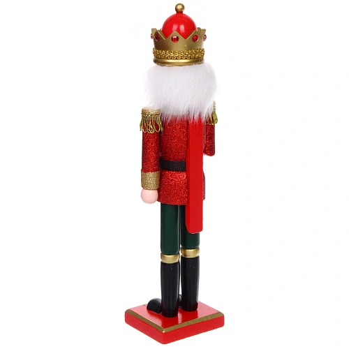 Фигурка новогодняя Щелкунчик - Строгая выправка 10,37,938 см_5