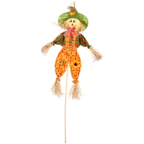 Фигура садовая Пугало - Мартин в зеленой шляпе 55 (85) см ДоброСад_2