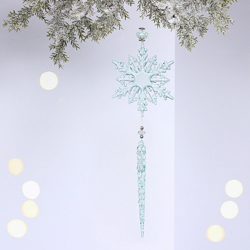 Подвеска "Снежная принцесса" 30 см, Голубой