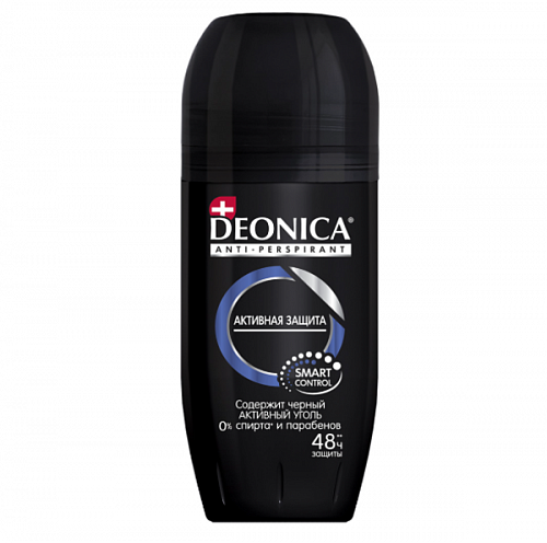 Дезодорант DEONICA ДЕО Активная защита for Men ролик 50мл