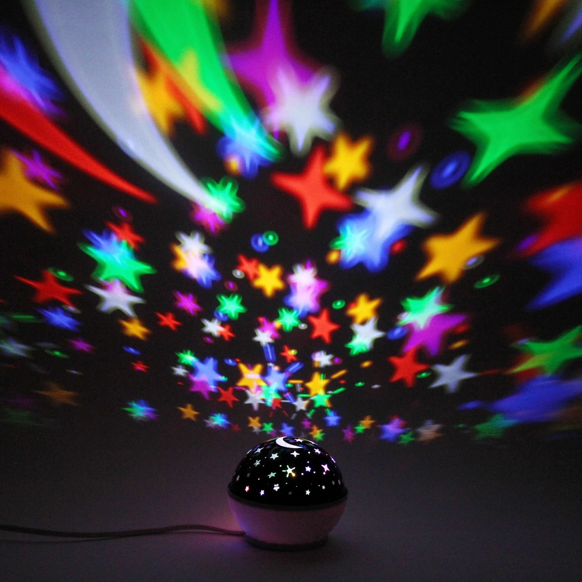 Диско-шар светодиодный "Star lights" 10*8 см, авторежим, 220V, RGB