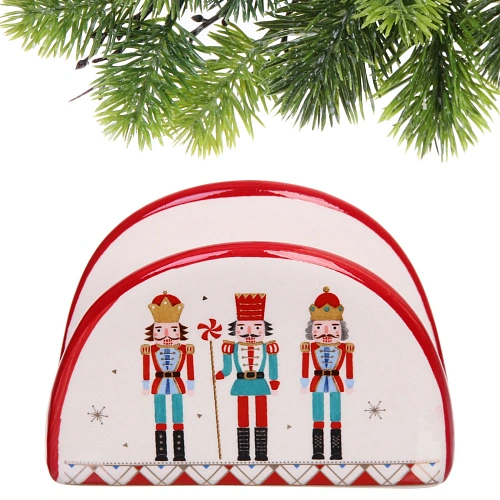 Салфетница керамическая Сказочный марш 11,75,57,3см_5