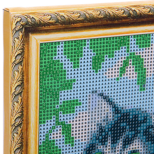 Алмазная мозаика на подрамнике с полным заполнением МИР ЯРКИХ КРАСОК, пушистик Мяуч, 2030 см_7