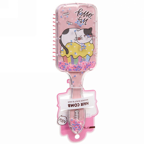 Расческа массажная Baby House Boom, микс 4 вида Котята, 206,5_6