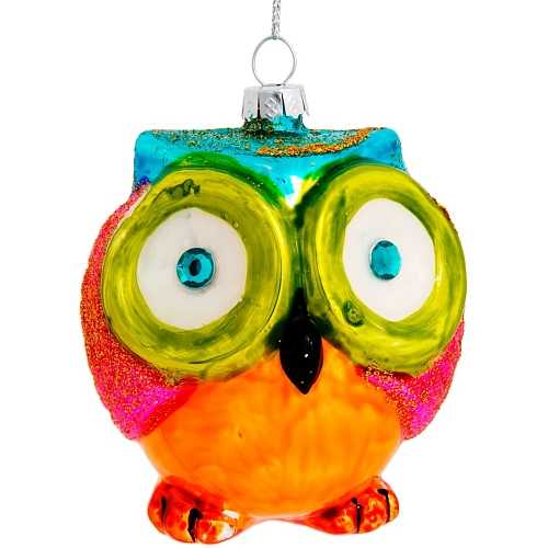 Украшение подвесное "Совёнок" 10x7x8см (арт.79068)