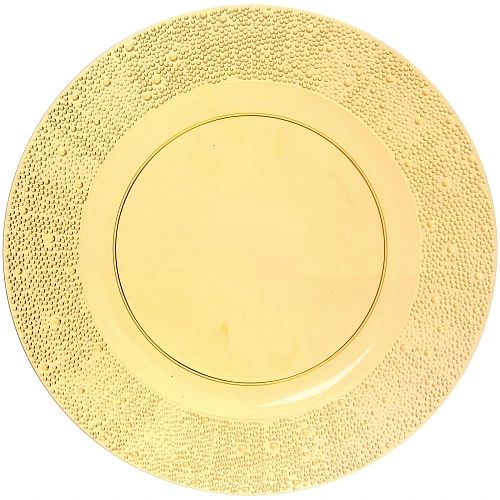 Поднос пластиковый "Кристалл" 33см песок