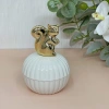 Шкатулка керамическая "GOLD Podarok", белочка, цвет белый, 11*9*3см (в инд. коробке)