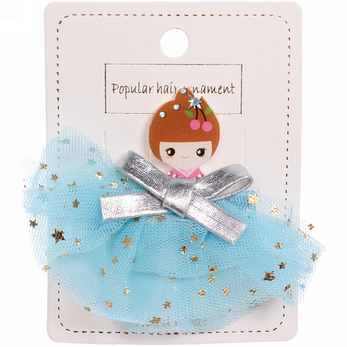 Зажим для волос Японочка”, микс 6 цветов, 8,56,5см_12